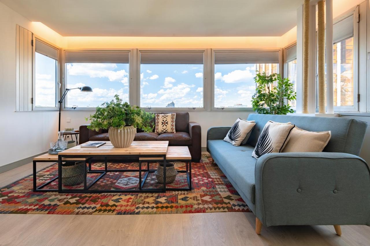2 Bedrooms 1 Bathroom Furnished - Justicia - Incredible Views - Mintystay Мадрид Экстерьер фото